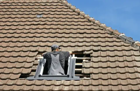Pose de velux - Tilques
